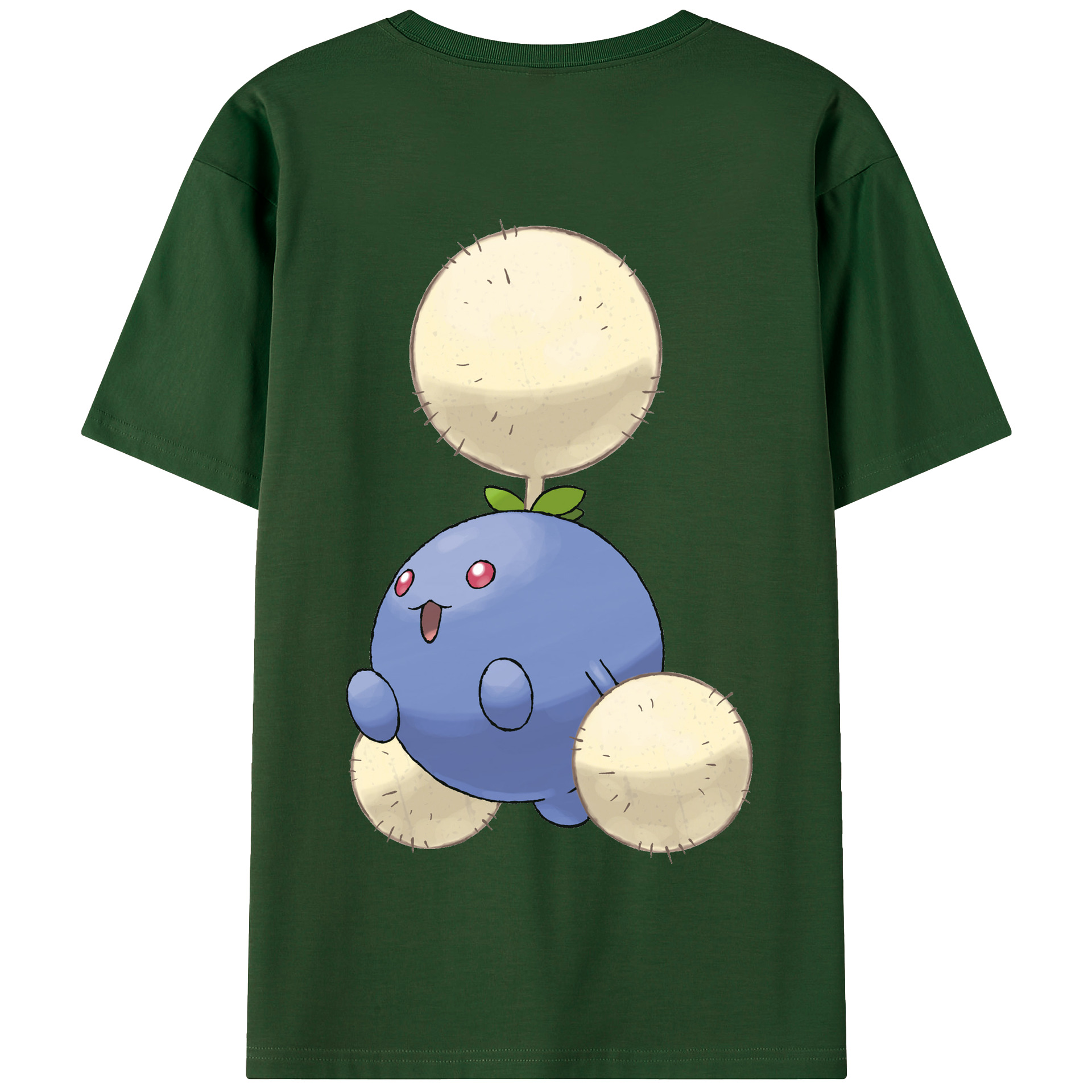 （画像用） ポケットモンスター Pokémon 綿100％半袖Tシャツ（背面プリント）
